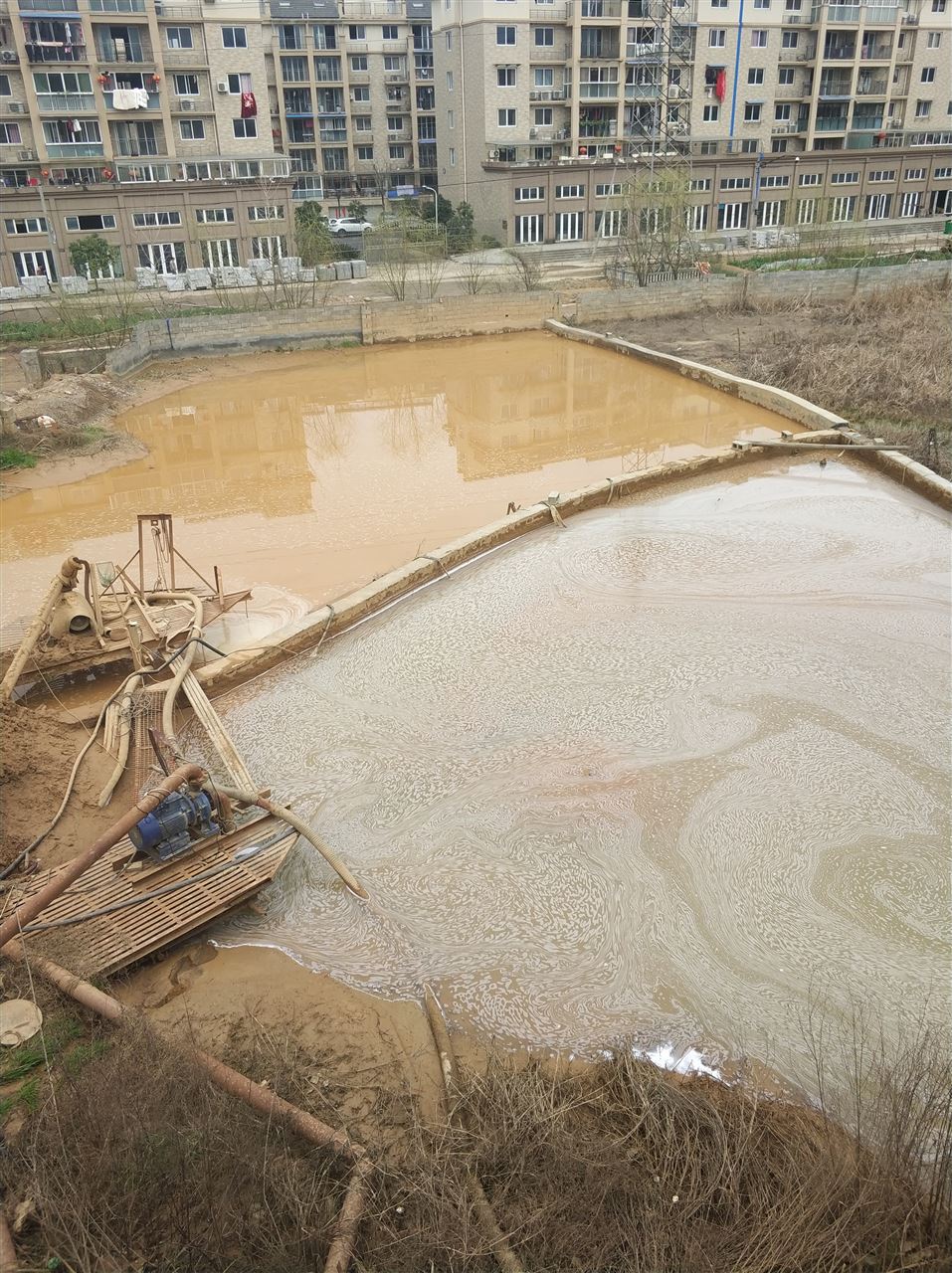 桦甸沉淀池淤泥清理-厂区废水池淤泥清淤