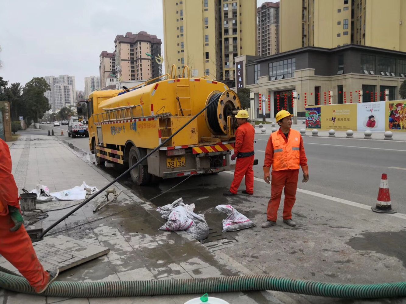桦甸排污管道清淤-管道清洗